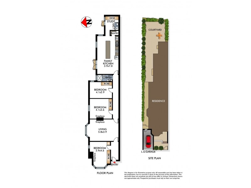 12 Council Street, Bondi Junction NSW 2022 Floorplan