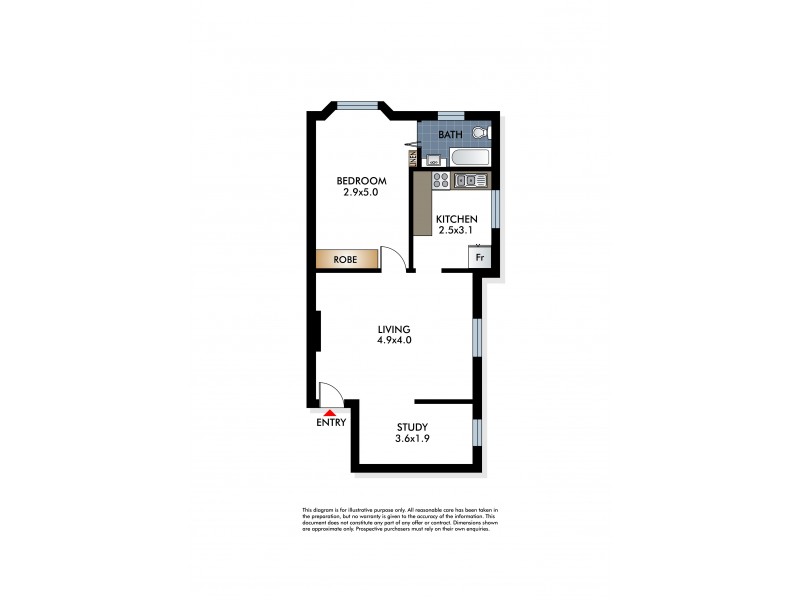 4/16 Mount Street, Coogee NSW 2034 Floorplan