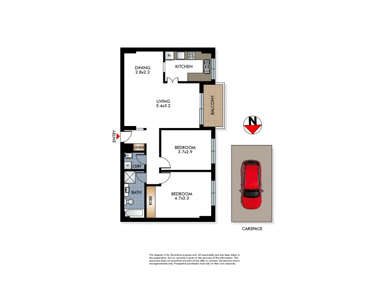 3D/39-41 Penkivil Street, Bondi NSW 2026 Floorplan