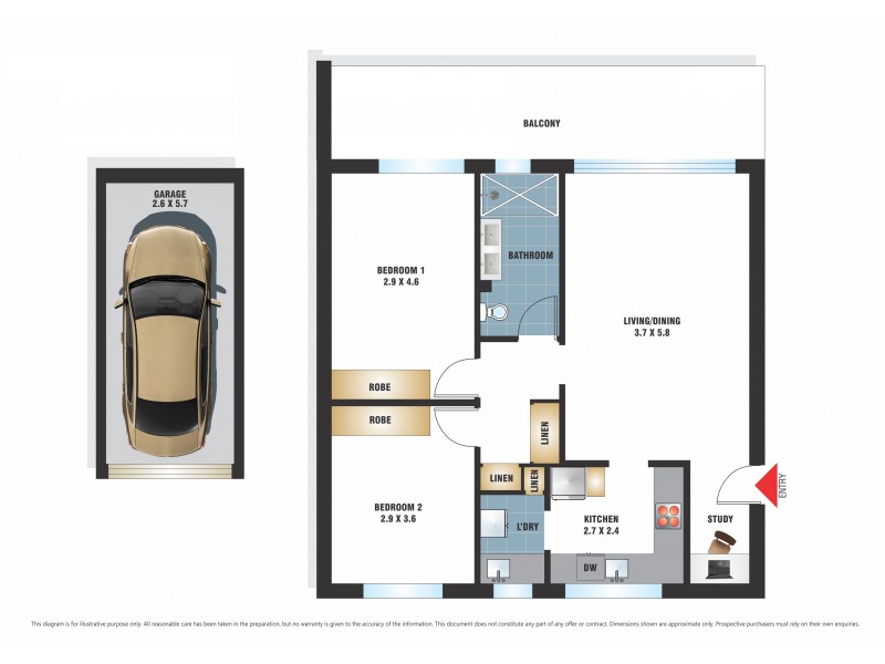 24/17-23 Wallis Parade, North Bondi NSW 2026 Floorplan