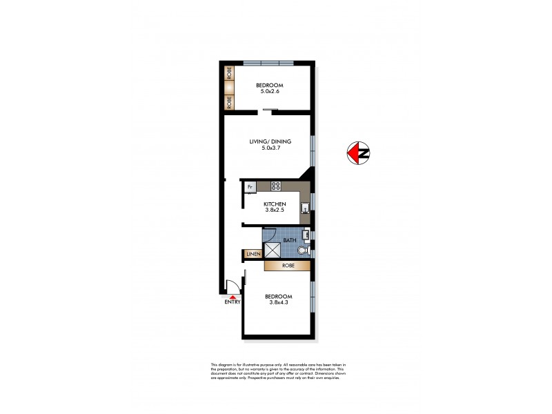 5/22 Moore Street, Bondi NSW 2026 Floorplan