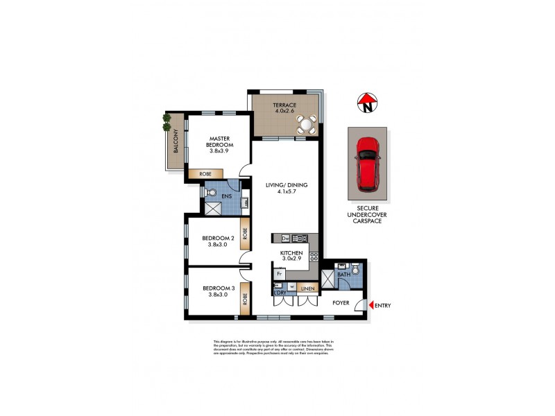 21/24-32 Flood Street, Bondi NSW 2026 Floorplan