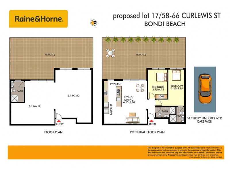 17/58-66 Curlewis Street, Bondi Beach NSW 2026 Floorplan
