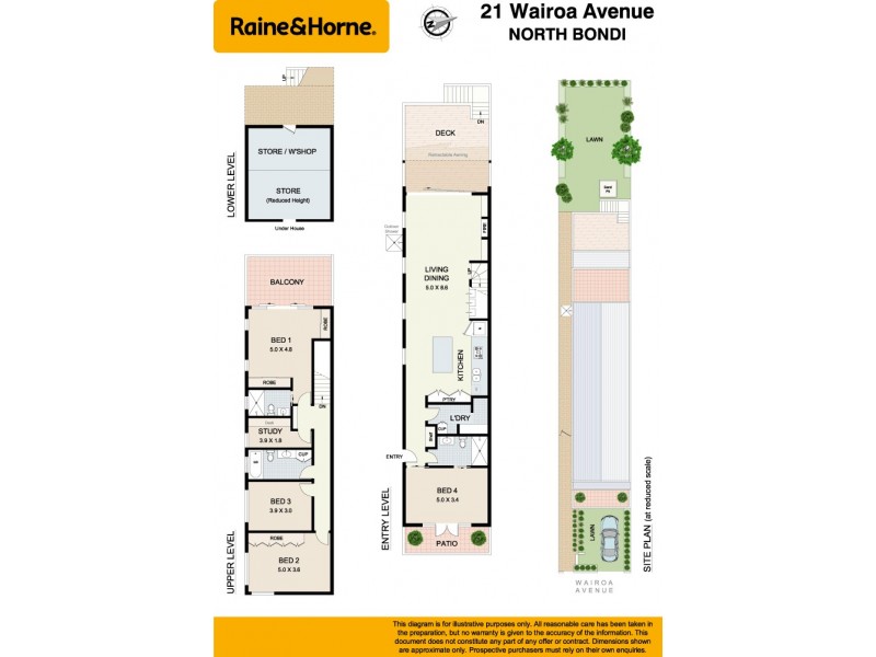 21 Wairoa Avenue, North Bondi NSW 2026 Floorplan
