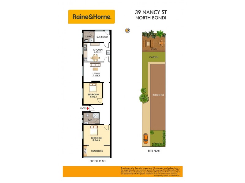 39 Nancy Street, North Bondi NSW 2026 Floorplan