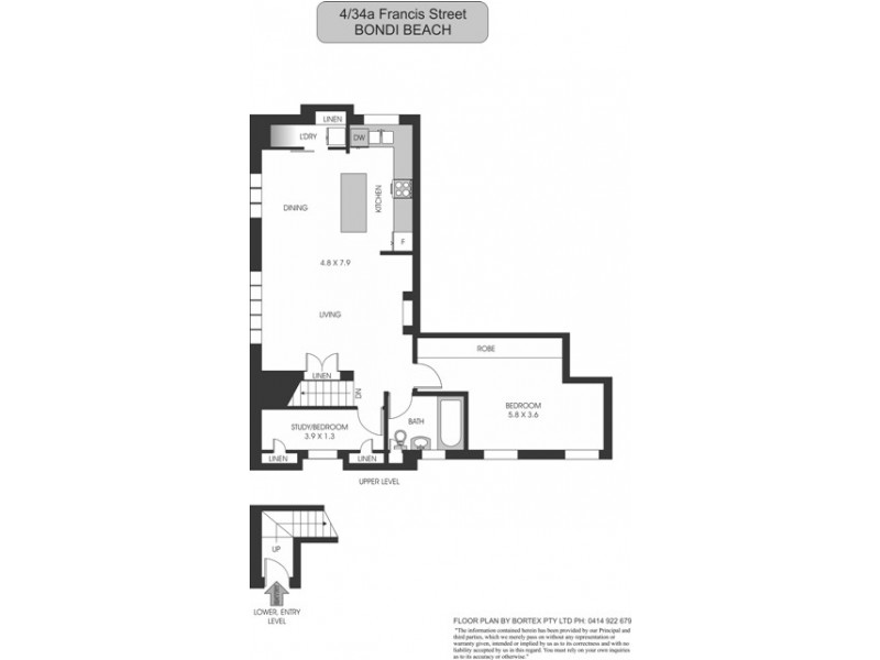 4/34A Francis Street, Bondi Beach NSW 2026 Floorplan