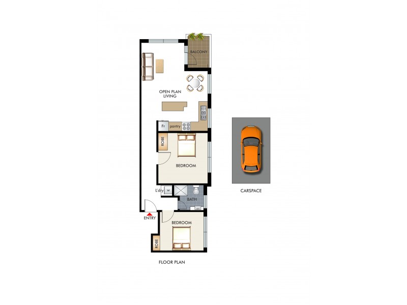 7/22a New Street, Bondi NSW 2026 Floorplan