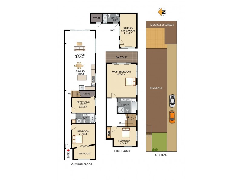 18 Mitchell Street, North Bondi NSW 2026 Floorplan