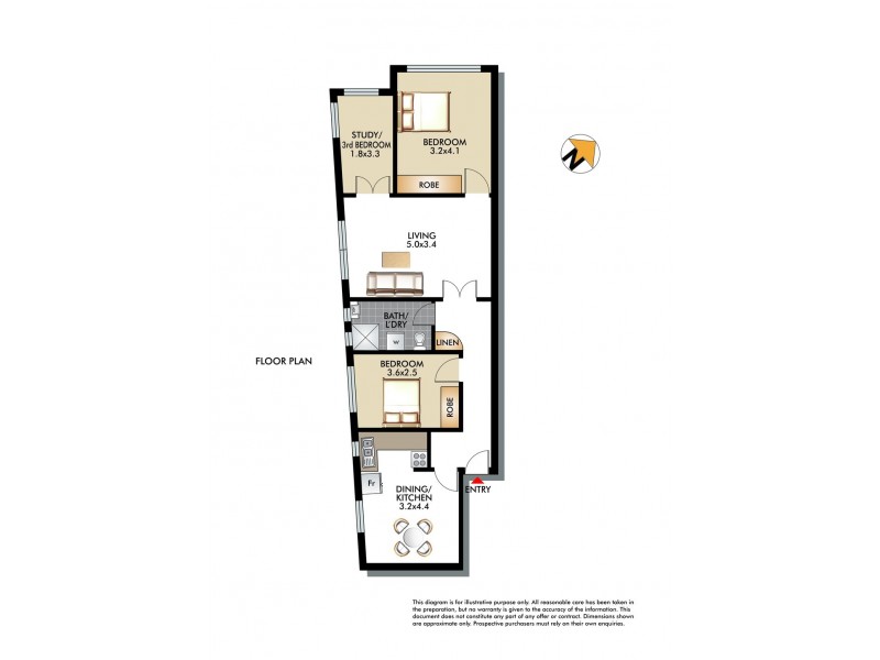 5/175 Victoria Road, Bellevue Hill NSW 2023 Floorplan