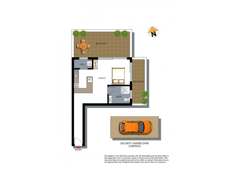 11/126 Roscoe Street, Bondi Beach NSW 2026 Floorplan