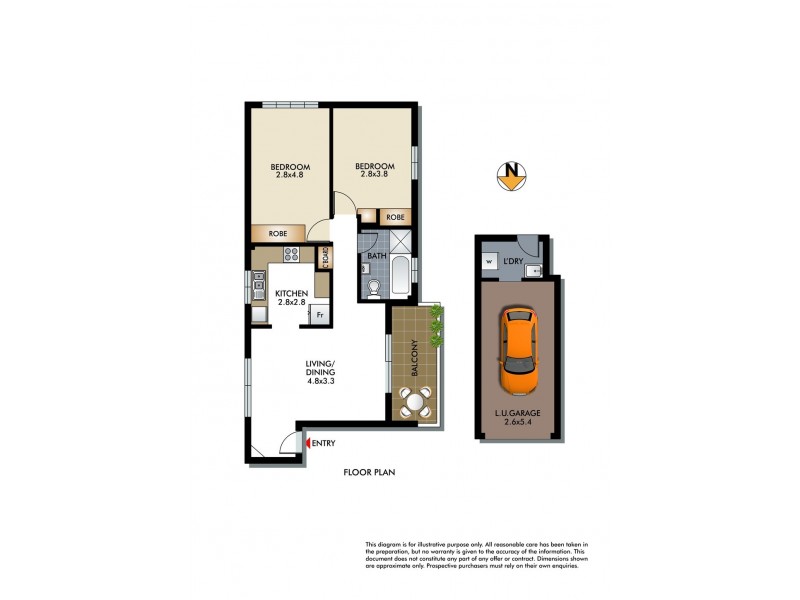 13/52 Coogee Street, Randwick NSW 2031 Floorplan