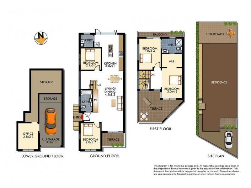 64 Edward Street, Bondi NSW 2026 Floorplan