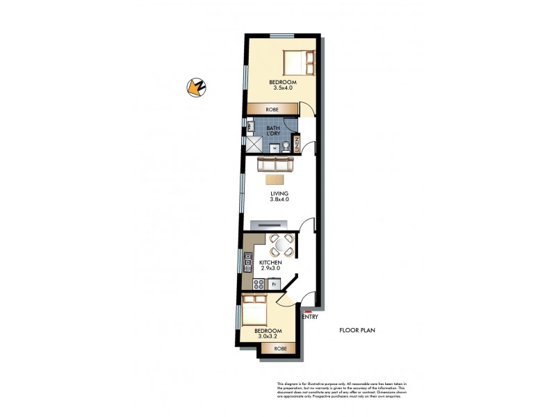 11/175 Victoria Road, Bellevue Hill NSW 2023 Floorplan