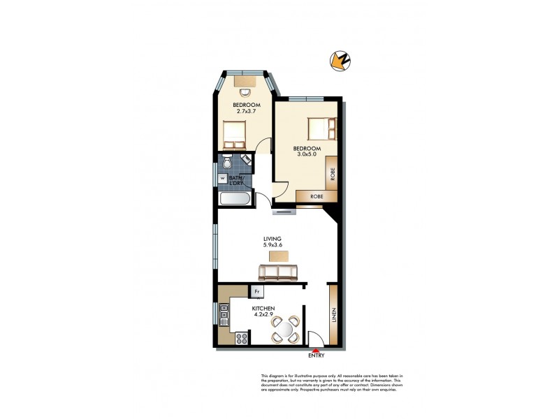 4/150 Wellington Street, Bondi Beach NSW 2026 Floorplan