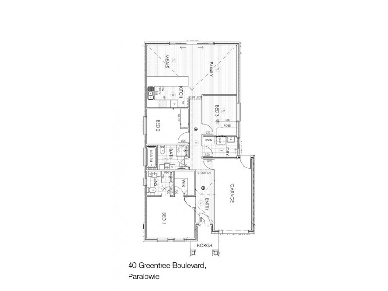 40 Greentree Boulevard, Paralowie SA 5108 Floorplan