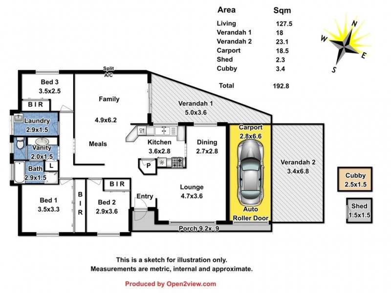55 Ashwood Boulevard, Hillbank SA 5112 Floorplan