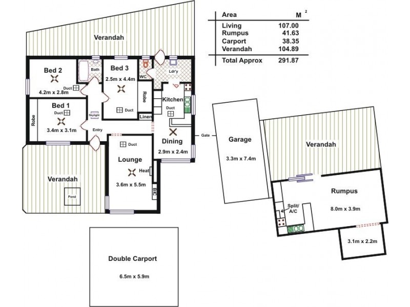 23 Goodman Road, Elizabeth South SA 5112 Floorplan