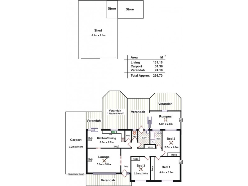 4 Blyth Avenue, Parafield Gardens SA 5107 Floorplan