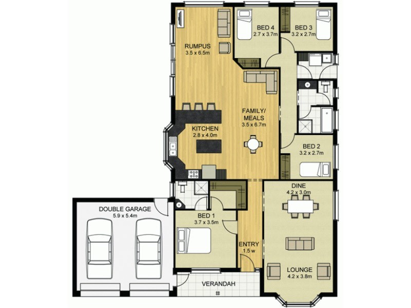 33 Nolan Place, Munno Para SA 5115 Floorplan