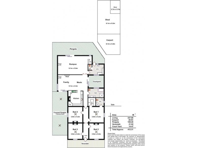 31 Redbanks Road, Willaston SA 5118 Floorplan