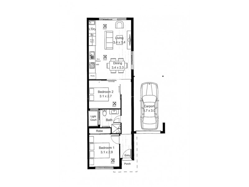 7/9 Baxter Avenue, Penfield SA 5121 Floorplan