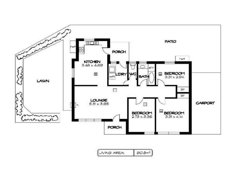 1 Saint Road, Smithfield Plains SA 5114 Floorplan