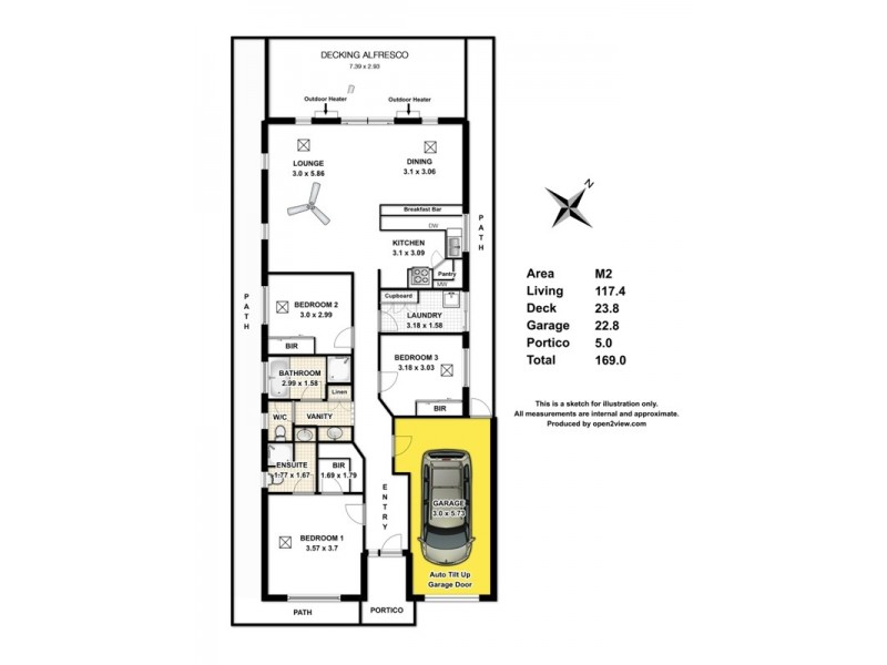 11 Lodge Way, Blakeview SA 5114 Floorplan