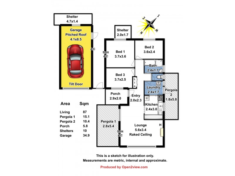 8 Tindola Street, Brahma Lodge SA 5109 Floorplan