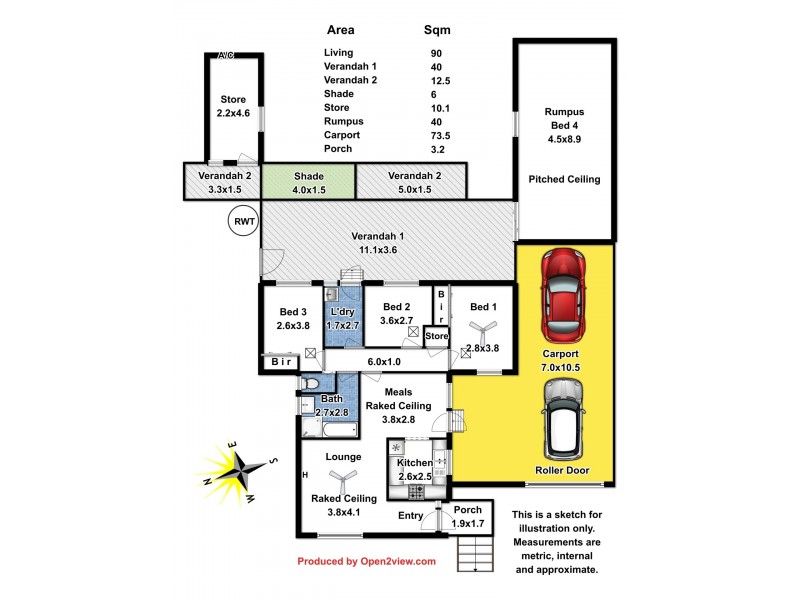 21 Hawker Crescent, Elizabeth East SA 5112 Floorplan