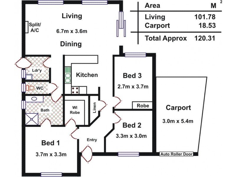20 Trafalgar Drive, Elizabeth Park SA 5113 Floorplan