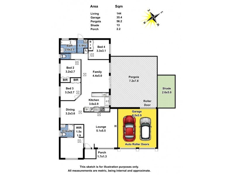 15 Castle Drive, Burton SA 5110 Floorplan