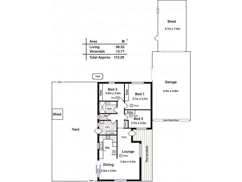 18 Tallara Crescent, Munno Para SA 5115 Floorplan