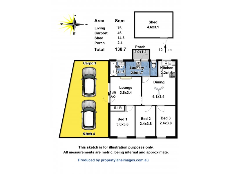 4 Shannon Street, Elizabeth East SA 5112 Floorplan