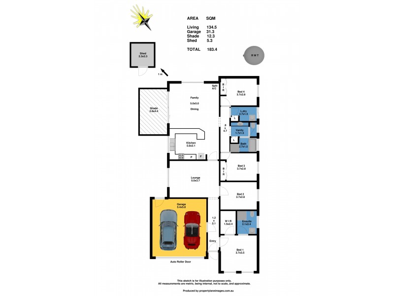 5 Hazelwood Place, Blakeview SA 5114 Floorplan