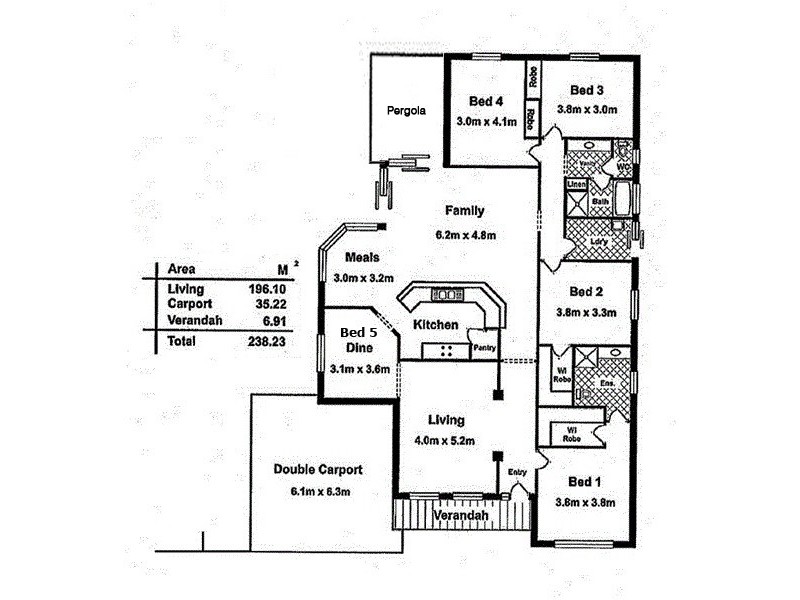 8 Enterprise Circuit, Andrews Farm SA 5114 Floorplan