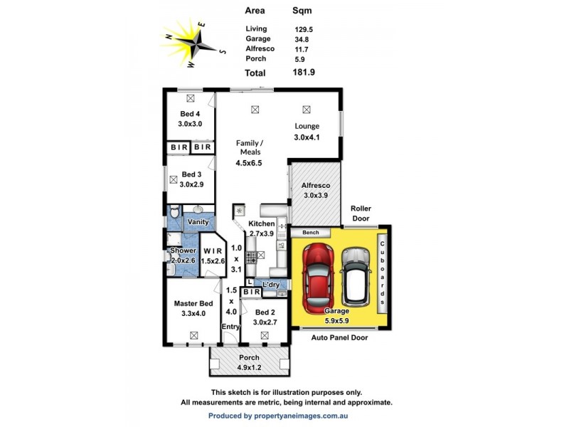 16 Teviot Place, Blakeview SA 5114 Floorplan