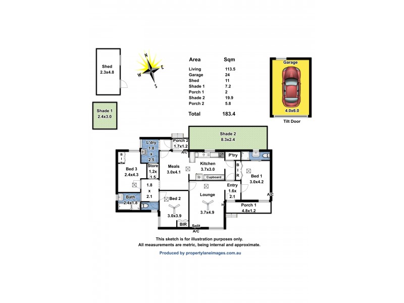 8 Winulta Court, Munno Para SA 5115 Floorplan