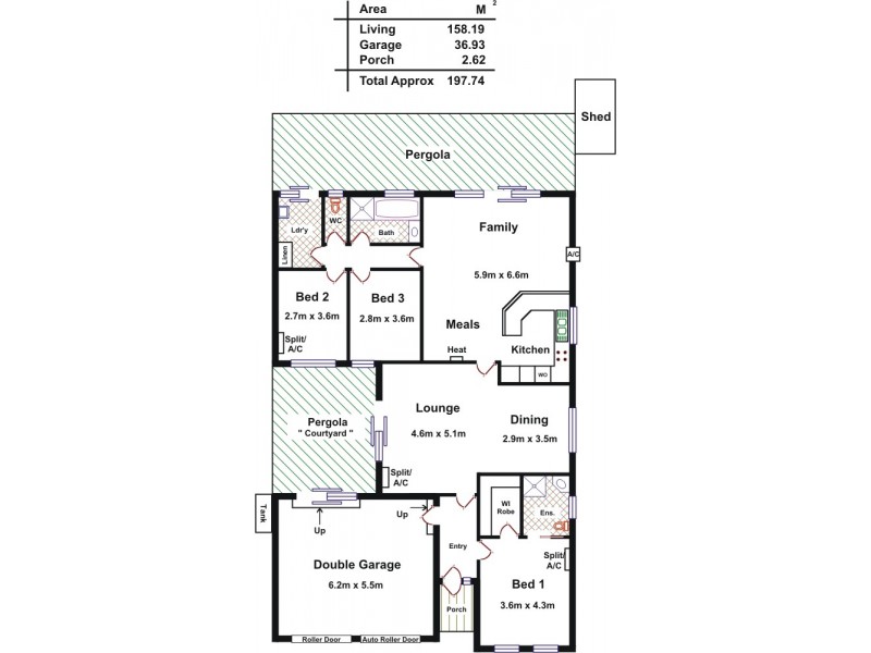 40 Cambridge Terrace, Hillbank SA 5112 Floorplan