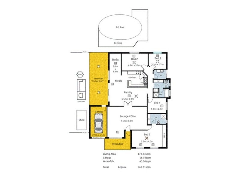 4 Aldgate Lane, Blakeview SA 5114 Floorplan