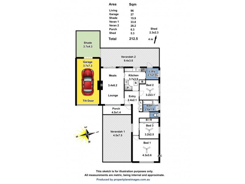 15 Marleycombe Road, Elizabeth Vale SA 5112 Floorplan