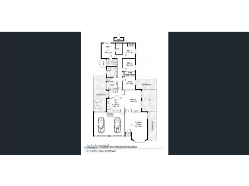 11 Cardhu Place, Greenwith SA 5125 Floorplan