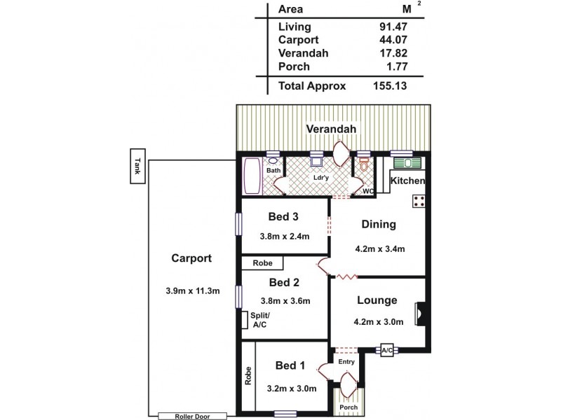 24 Davey Street, Elizabeth Park SA 5113 Floorplan