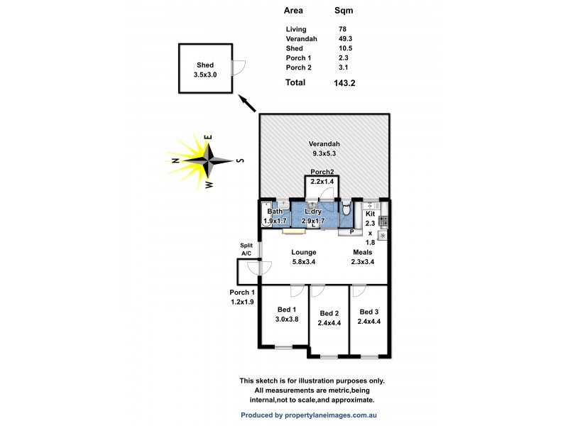 9 Mahood Street, Elizabeth Grove SA 5112 Floorplan