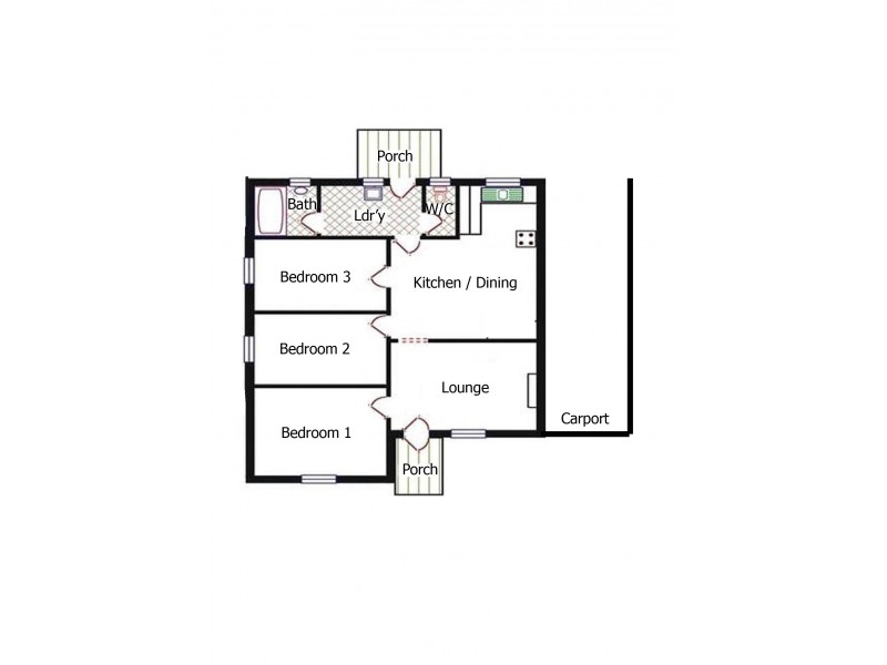 64 Willison Road, Elizabeth South SA 5112 Floorplan