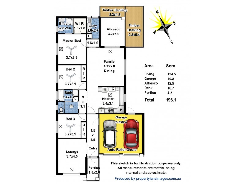 6 Coker Place, Blakeview SA 5114 Floorplan