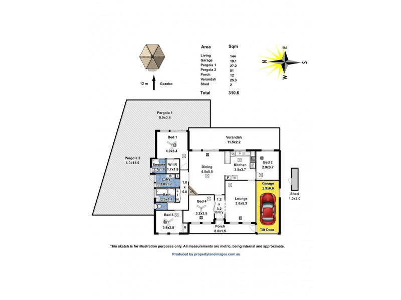 15 Cambridge Terrace, Hillbank SA 5112 Floorplan
