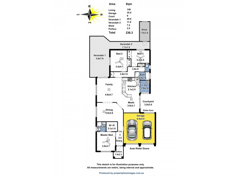 17 Heron Walk, Mawson Lakes SA 5095 Floorplan