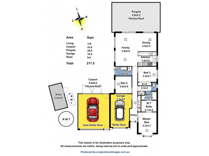 22 Premier Close, Andrews Farm SA 5114 Floorplan