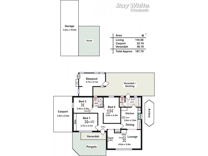 6 Mavros Road, Elizabeth Downs SA 5113 Floorplan