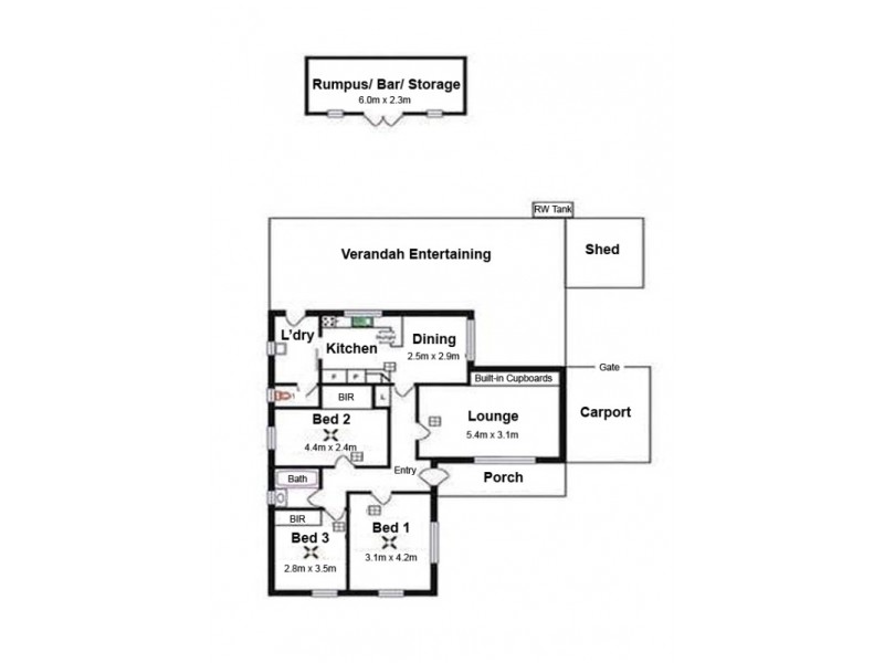 17 Crisp Road, Elizabeth Downs SA 5113 Floorplan